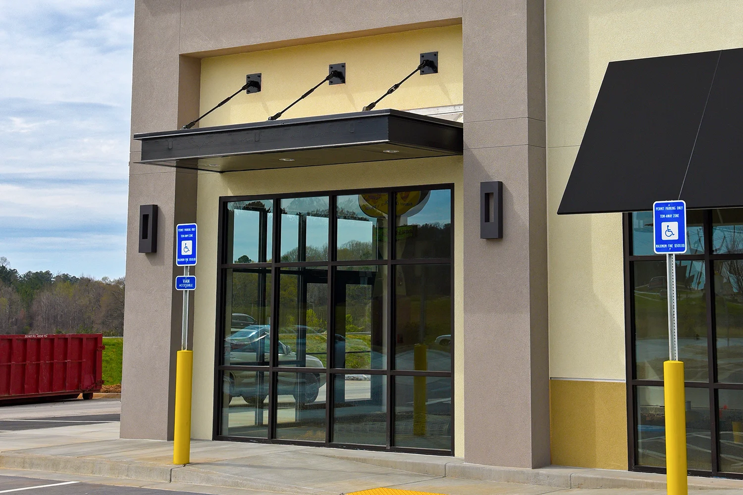 Commercial Storefront Painting in Maple Grove MN